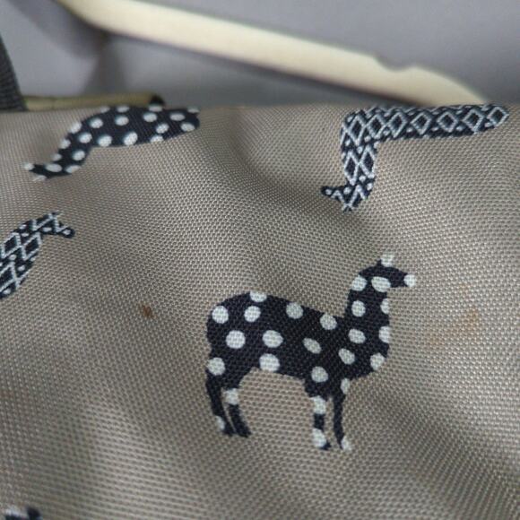 TOMS Beige and Black Animal Print Backpack - Picture 4 of 12